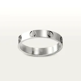 Avancerad varumärke Carti Love Screw Ring Jewlery Simplicity Designer för kvinnor Män Engagemang Bröllopsringar Lyxig smal version