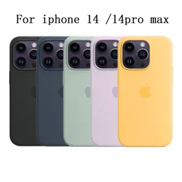 Original Apple Magsafe Liquid Silicone Magnetic Case For iPhone 14 Pro Max 14 Plus Case Wireless Charging Drop Protect Cover