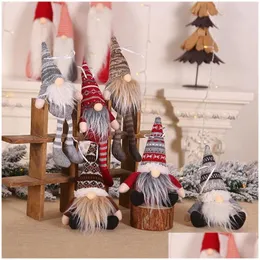 クリスマスの装飾クリスマスデコレーションフォレストオールドマンミンルツリーハンガーペンダントクリスマス装飾用ホームおもちゃの子供の年ギフトDRO DHGIO