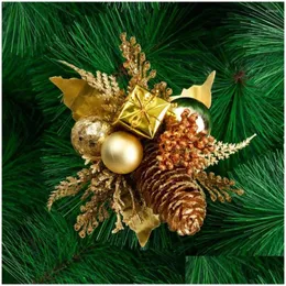 Christmas Decorations Christmas Decorations Attractive Faux Plant Bright Color Easy Maintain Artificial Drop Delivery Home Garden Fe Dhtsb