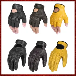ST597 Galf Finger Gloves /Full Finger Heathable Gloves Real Soepskin Мотоциклетные перчатки водонепроницаемые перчатки Мотоциклевые защитные шестерни