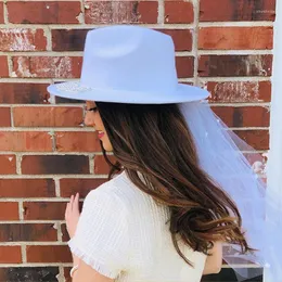 Berretti fatti a mano per la festa nuziale della sposa, cappello da cowgirl, a tesa larga, con strass da sposa, Fedora bianca brillante occidentale, resistente al sole