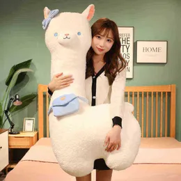 1Pc 6585Cm Kawaii Peluche Alpaca Bambole Simpatico Animale Pecora Peluche Cuscino Riempito Morbido Cuscino Compleanno Regalo Di Natale Per Neonate J220729