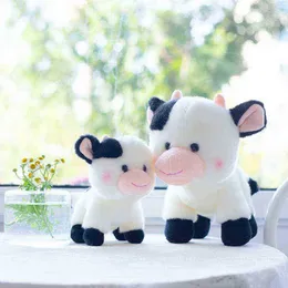 New Sale Plush Fortune Cattle Dolls Super Soft Hugs Milk Cows Toy Hairy Peluche Keep Dolls Beautiful Birthday Gift Gifts J220729