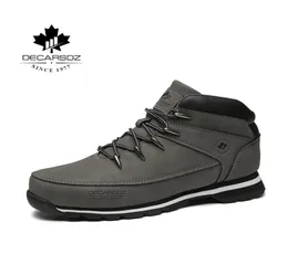 Decarsdz Herren Boots Herumn Winter Casual Shoes Man Comfy Outdoor Walk Fashion Classic Leder Männer 21122984297773