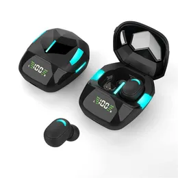 G7S TWS EARPHONES Digital Display Cool Light Flash Sport Run True Wireless Bluetooth 5.1 Headset Gaming h￶rlurar Earskydd med mikrofon f￶r all telefon