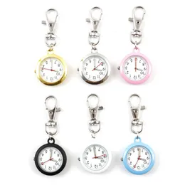 Party Holiday Gifts Fashion MultiColor Kolor męski i kobiecy pierścień Pocket Pocket Watch Główny stół uczniów szkół średnich LK372