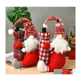 Juldekorationer Juldekorationer Topp S￤ljare Design Id￩er Forest Old Man Holding Wine Bottle Erchristmas Drop Delivery Hom Dhdim