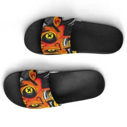 Sapatos personalizados diy fornecem fotos para aceitar chinelos de personalização sandálias slide kzjkjp masculino feminino confortável