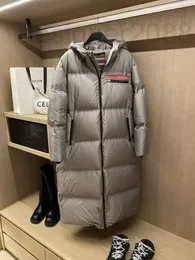 Женский дизайнер Parkas Designer PJia Extreme Cold Collected Lugefie Long Gose Down Down Jacket Женская коленная пальто 9NWC