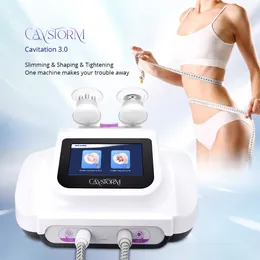 새로운 뷰티 악기 Cavstorm 초음파 캐비테이션 3.0 조각 40k 진공 RF 무선 주파수 요법 Unoisetion Simming Beauty Machine