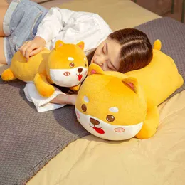 1PC 304560CM Śliczne Shiba Inu Dog Cuddle Pchudnie Soft Animal Dog Pillow Pilus Peluche for Kids Girls Kawaii Present J220729