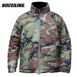 Giacche da uomo KIICEILING Polar L7 Piumino tattico militare per uomo Inverno Caldo Giacca a vento impermeabile Caccia Escursionismo Parka Cappotto Esercito 221124