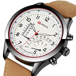Armbanduhren Top Marke Womage Modes Mods Lady Unisex Sports Uhren Quartz Watch Women Business Casual Student Handgelenk Relogio Maskulino
