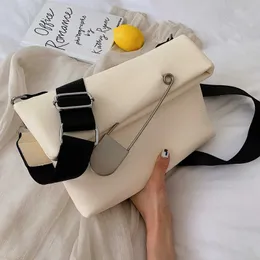 Sac de designer Élégant Femme Casual Sacs à main 2022 Mode Haute Qualité PU Cuir Femmes Designer Sac à main Fold Épaule Messenger Sac