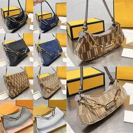 New olock Chain underarm bag Crossbody Bag Luxury Designer Handbag Crocodile pattern leather Shoulder BagsPz7P#