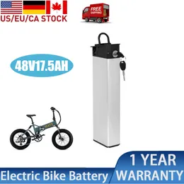 Mate X Erbyte Ebike Battery 48V 17AH 17.5Ah Electric Folding Bike Li-ion Akku E-Bike Batteria för 500W 750W Motor