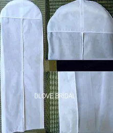 Yeni tabela yok ucuz tüm beyaz düğün elbise toz ceket depolama çantası yüksek kaliteli gelin aksesuarları stok gerçek po9156938