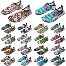 Men women custom shoes DIY water shoe fashion customized sneaker multi-coloured343 mens outdoor sport trainers