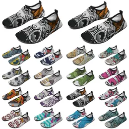 Männer Frauen Custom Shoes DIY Water Schuh Mode Customized Sneaker Multi-Farn391 Herren Outdoor Sport Trainer