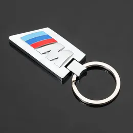Para BMW M Sport Car Kichain Key Ring Holder Three Color to E46 E39 E60 E90 F10 F30 E36 X5 Sports Modified Logo Chain Key Chain
