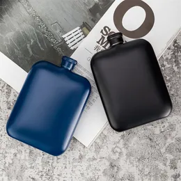 Hip Flacks Pocket Portable Stael Stael Flask 6 unz Wine Cub Whisky Butelka z pudełkiem alkohol dla pijaków Prezent 221124