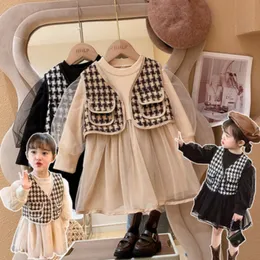 Vestidos para niñas Traje para niños para encaje Linterna Manga Niños Boda Tutu Vestido Bola Crecida Fiesta Princesa Vestido Frocks 221125