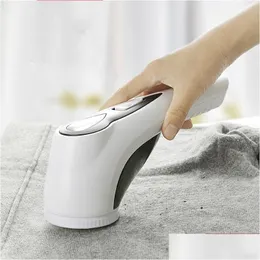 Lint Removers Electric Fabric Lint Remover Rechargeable Curtains Carpets Clothes Pilling Hine Razor Hair Ball Trimmer Cleaning Tools Dhd3P