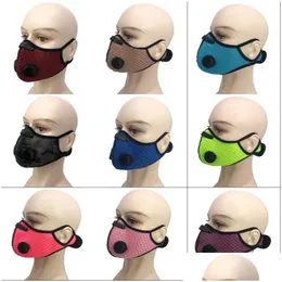 Designer-Masken Anti Haze PM2.5 Reitmaske Ohr hängender Staub Sport Aktivkohle 23 Stile mit Atmung Vae 83 J2 Drop Lieferung Ho Dh1Lj