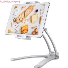 Supporto da tavolo per tablet da cucina universale per auto per iPad 7.9 9.7 10.5 Supporto per monitor da tablet con rotazione in alluminio da 11 pollici per monitor portatile