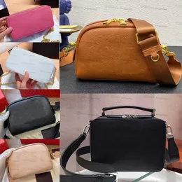 Pradity Fashion Cleo Hobo Bag 2023 Modna męska skórzana torba Saffiano z paskiem na ramię Messenger Bags kamera Crossbody Prese Pra da a1rt