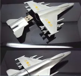 Metall USB Flash Antriebsflugzeug Flugzeugmodell Pendrive 8 GB 16 GB 32 GB 64 GB 128 GB USB20 MEMORY SCHLAGE BEIDE