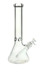 Glass Hookah Beaker Bong 14inch 7mm with 14/19mm Downstem and bowl 1100G/Pc GB029