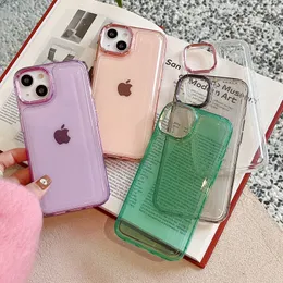 Luxury Plating 3D Air Bubbles Falls Down Jacket Soft Silicone Air Cushion Drop Full Protective Chocksäker baksida för iPhone 14 13 12 11 Pro Max XR XS X 8 7 Plus SE2