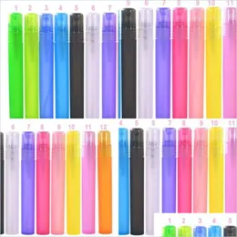 Packing Bottles 10Ml Alcohol Pocket Subpackage Spray Bottles Easy To Carry Plastic Pers Pen Rich Color Small Per Bottle Cute 0 73Wn Dhux5