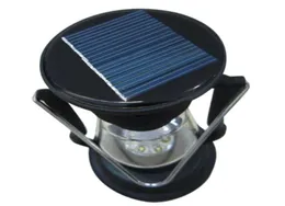 Bärbar handvev Solar LED -lampa utomhus camping Uppladdningsbar ljus byggd litiumbatteriläsningspanel Lykta