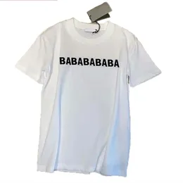 Erkek Kadın Tasarımcılar T-Shirts Pamuk Malzeme Moda Siyah Beyaz Lüks Mektuplarla Günlük Yaz Kısa Kollu Hip Hop Sokak Kıyafetleri Bal Tshirts Giyim S-4XL 02