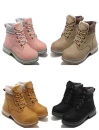 Целые женщины доктор Мартин Boots Classic Black Brown Khaki Pink Fashion Martins Smooth Boot Winter Shoes Размер 37427953323