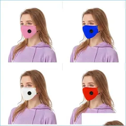 Designer Masks Adt Breather Vae Mouth Masks Grid Prints Anti Droplet Dust And Sand Protect Respirator Sunshade Face Mask Mascherine Dhabe