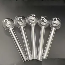 Курительные трубы 4 -дюймовые оптовые цена прозрачная стеклянная масляная трубы