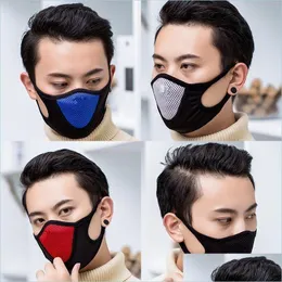Maschere di design Maschera per bocca unisex Respiratori Anti goccioline Maschere di sicurezza per esterni Rete lavabile Riutilizzabile Disponibile 2 7Jh Uu Drop D Dh8Si