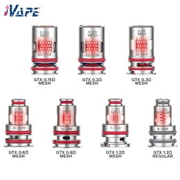Vaporesso GTX交換用コイルLuxe-80 Gen Fit 40 GTX-Go-40/80 SWAG PX80 LUXE PM40 PM80 Target-PM80-SE Target PM30 GTX ONE KIT