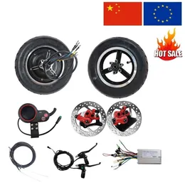 10 بوصة سكوتر كهربائي 36V 48V 500W 800W 1000W KIT KH HUB MOTOR 35-65KM/H PARTS LEGH