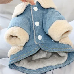 Abbigliamento per cani Cappotto invernale Giacca Vestiti per animali domestici Vestito caldo per cuccioli Ropa Perro Abrigo Yorkshire barboncino Pomerania Schnauzer Abbigliamento