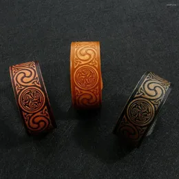 Bracelets de charme ZG 2022 Bracelete de produtos de tendência para homens punk moda artesanal vintage viking jóias masculinas de couro genuíno