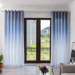 Tenda Semplice Colore Solido Gradiente Finestra Schermo Balcone Soggiorno Camera Da Letto Fresco Ombreggiatura Moderna