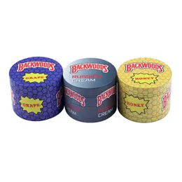 4 lager Tobakskross Rökning Tillbehör Herb Grinder E-cigarettmaskin 40505563mm Dry Förångare med 5 färger