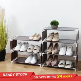 Clothing Storage Stainless Steel Multifunctional Rack Household Fabric Shoe Assembly Space Saving