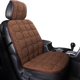 Capas para assento de carro Almofada de pelúcia Motoristas confortáveis para pick-ups de caminhão Resistente à umidade Viagem automática