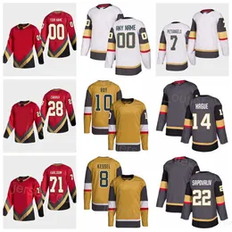 MEN HOCKEY'NHL'REVERSE RETRO 71 WILLIAM KARLSSON JERSEY 7 ALEX PIETRANGELO 10 NICOLAS ROY 21 BRETT HOWDEN 55 KEEGAN KOLESAR 28 CARRIER 14